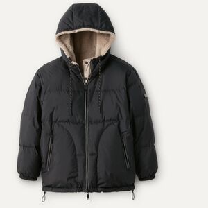 UGG NEW Shasta Down Puffer & Plush Fleece Reversible Coat